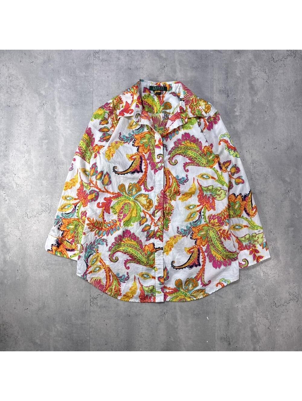 Y2K Polo Ralph Lauren 00s Button Up Grunge Women’s Shirt